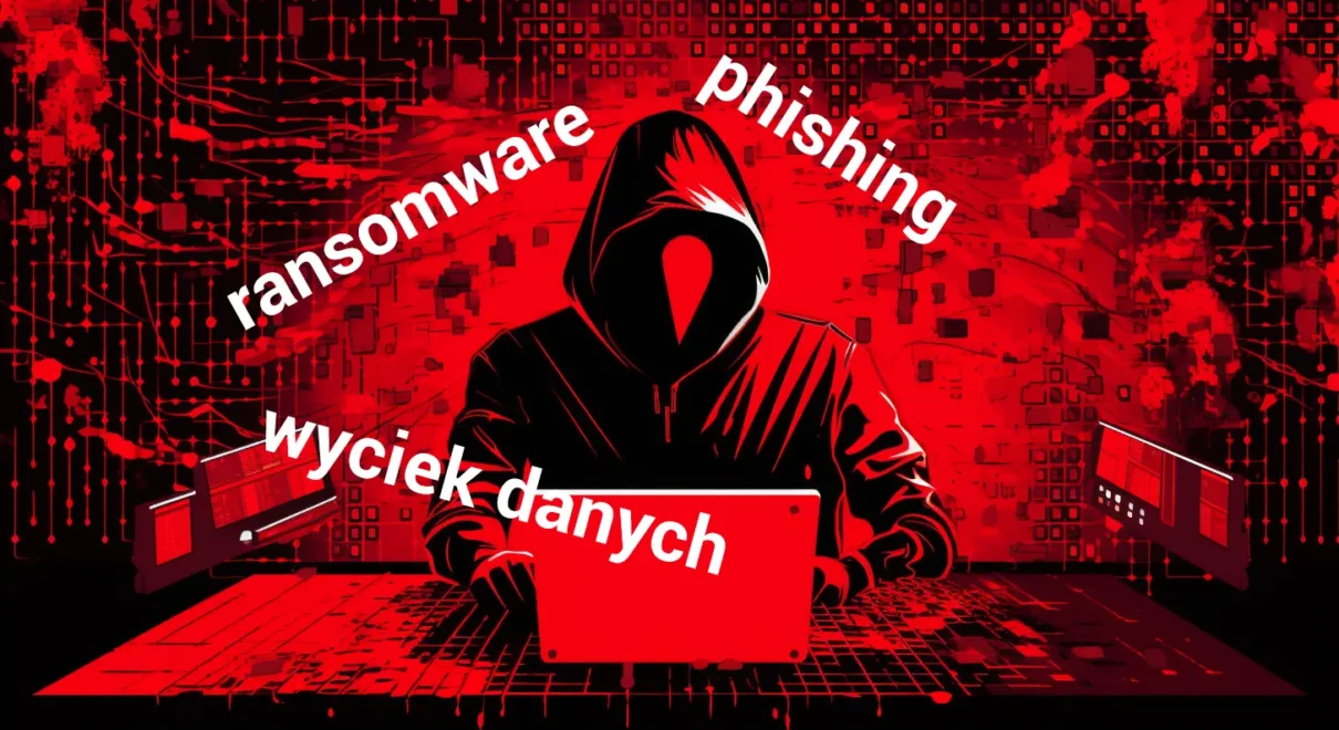 Cyberbezpieczeństwo, ataki, ransomware